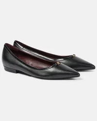 Tory Burch Ballerine Double T in pelle Nero