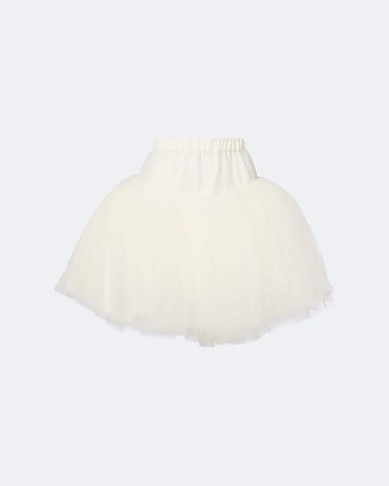 Simone Rocha Minigonna in tulle Bianco