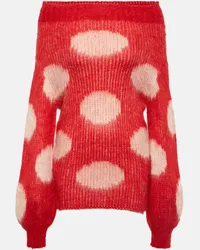 Marni Pullover in misto lana a pois Multicolore