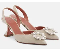 Pumps slingback Begum 70 in canvas
