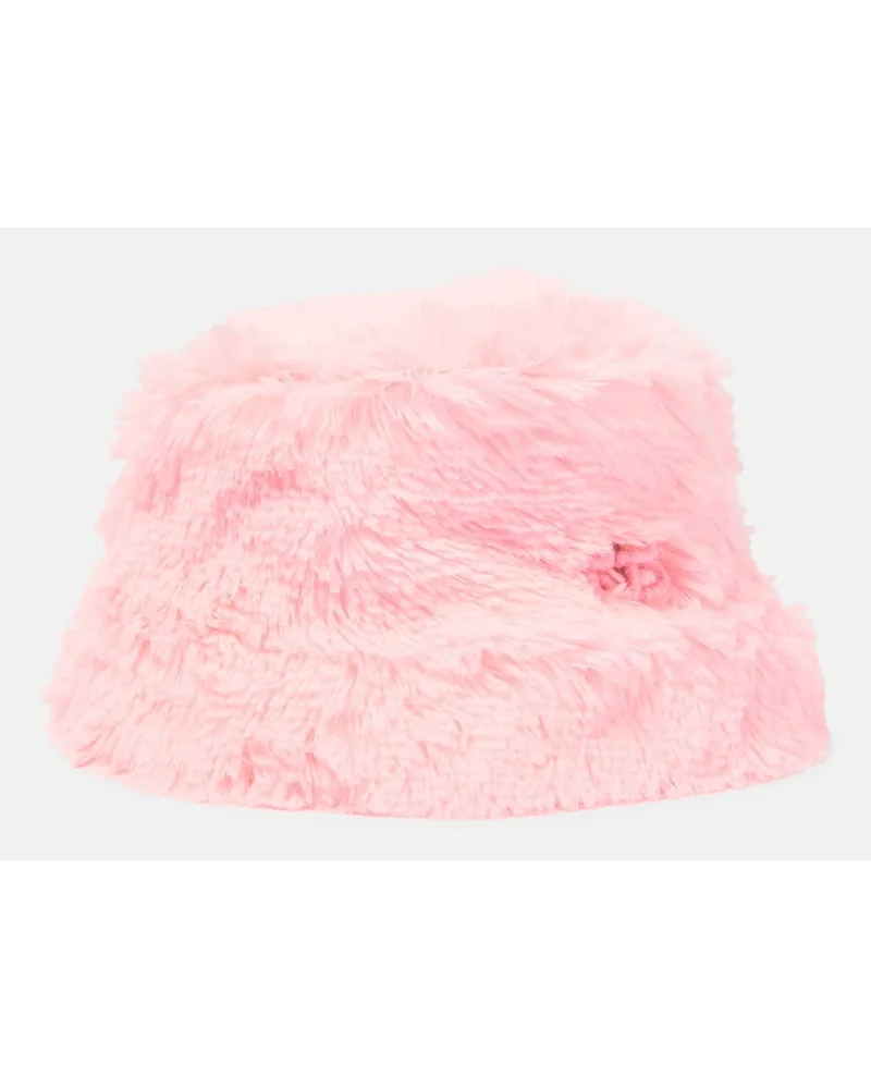 RUSLAN BAGINSKIY Cappello in pelliccia sintetica Rosa