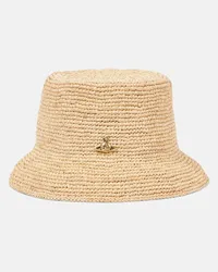 Vivienne Westwood Cappello da pescatore Orb in rafia Neutro