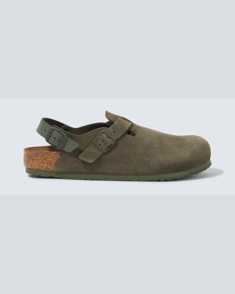 Birkenstock Mules Tokio Leve in suede Verde