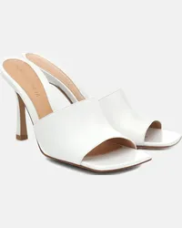 Bottega Veneta Sandali Stretch in pelle Bianco