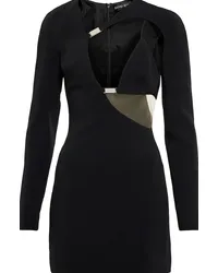 David Koma Miniabito con cut-out Nero