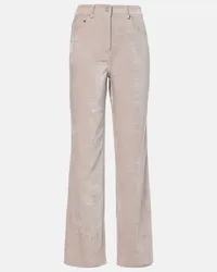 Proenza Schouler White Label - Pantaloni a gamba larga Donovan Rosa