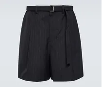 Shorts in misto lana