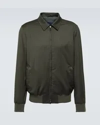 Thom Sweeney Bomber in lana Verde