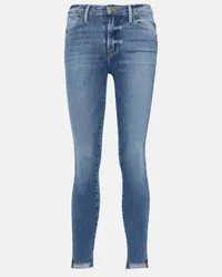 Frame Denim Jeans Le High Skinny Blu