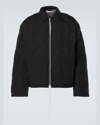 Acne Studios Giacca trapuntata con zip Nero