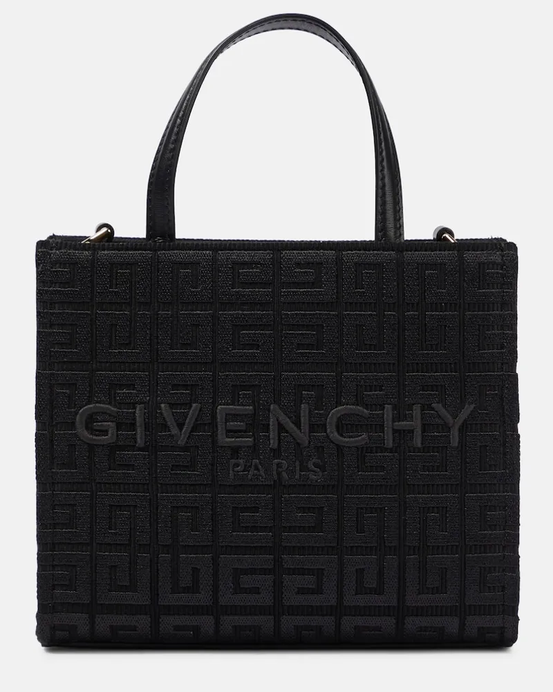 Givenchy Borsa G-Tote Mini in canvas Nero