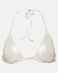 Melissa Odabash Top bikini a triangolo Andorra Oro