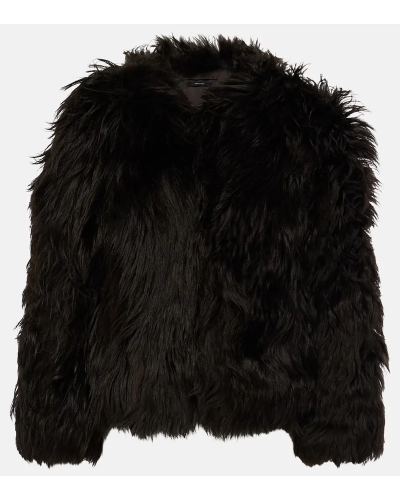 Tom Ford Giacca in shearling Marrone