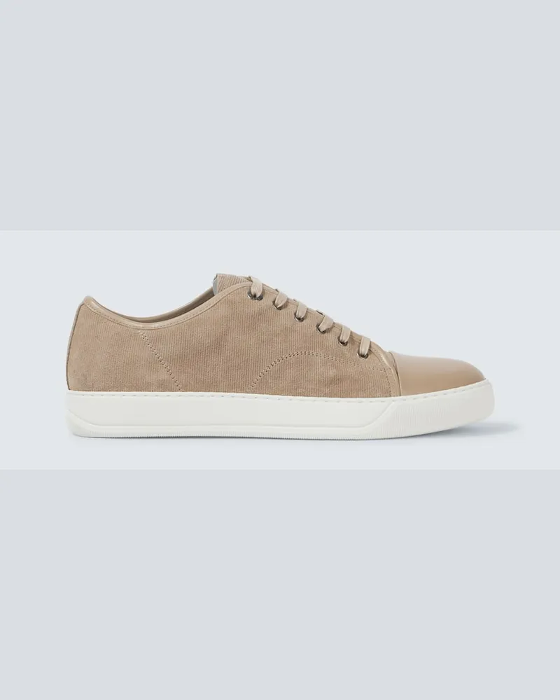 Lanvin Sneakers DBB1 con pelle Beige