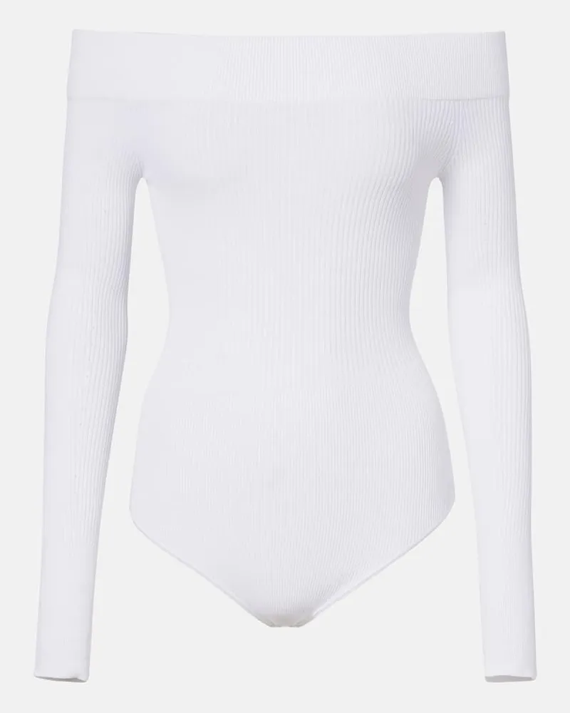 Alaïa AlaÃ¯a Body a coste Bianco