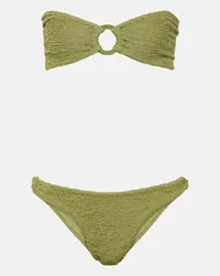 Hunza G Bikini a fascia Gloria Verde