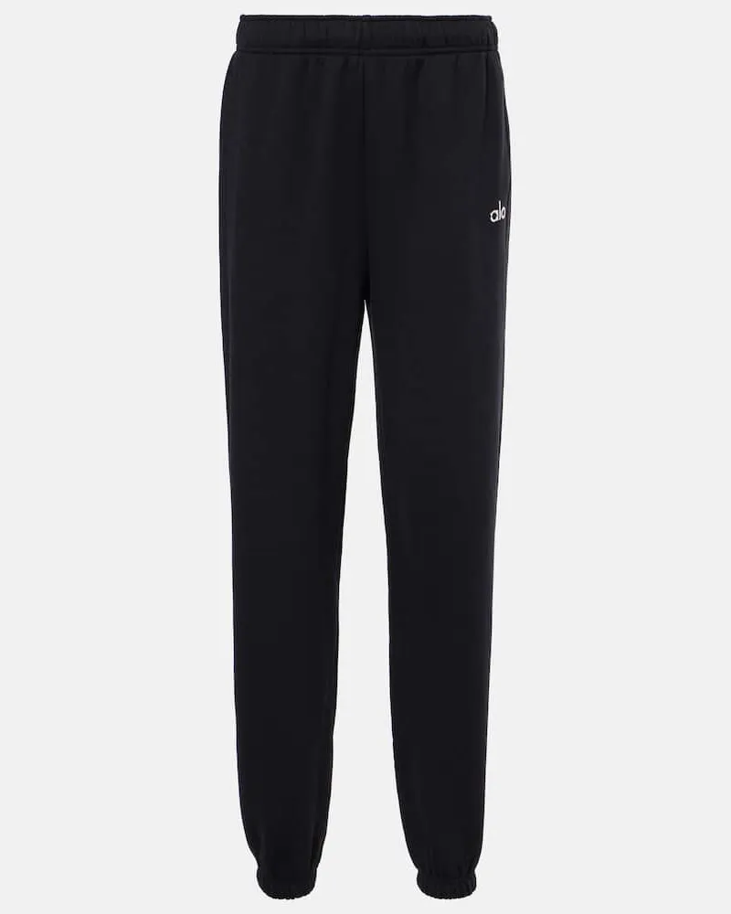 alo Pantaloni sportivi Accolade in French Terry Nero