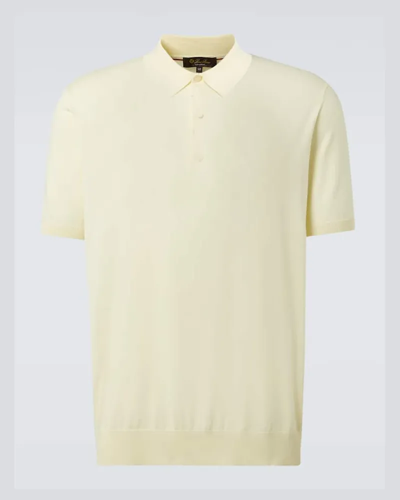 Loro Piana Pullover in cotone Giallo