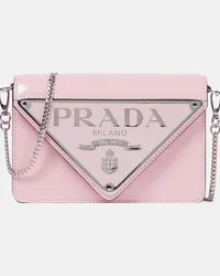 Prada Borsa a tracolla in pelle Rosa