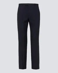 Gucci Pantaloni slim in lana Nero