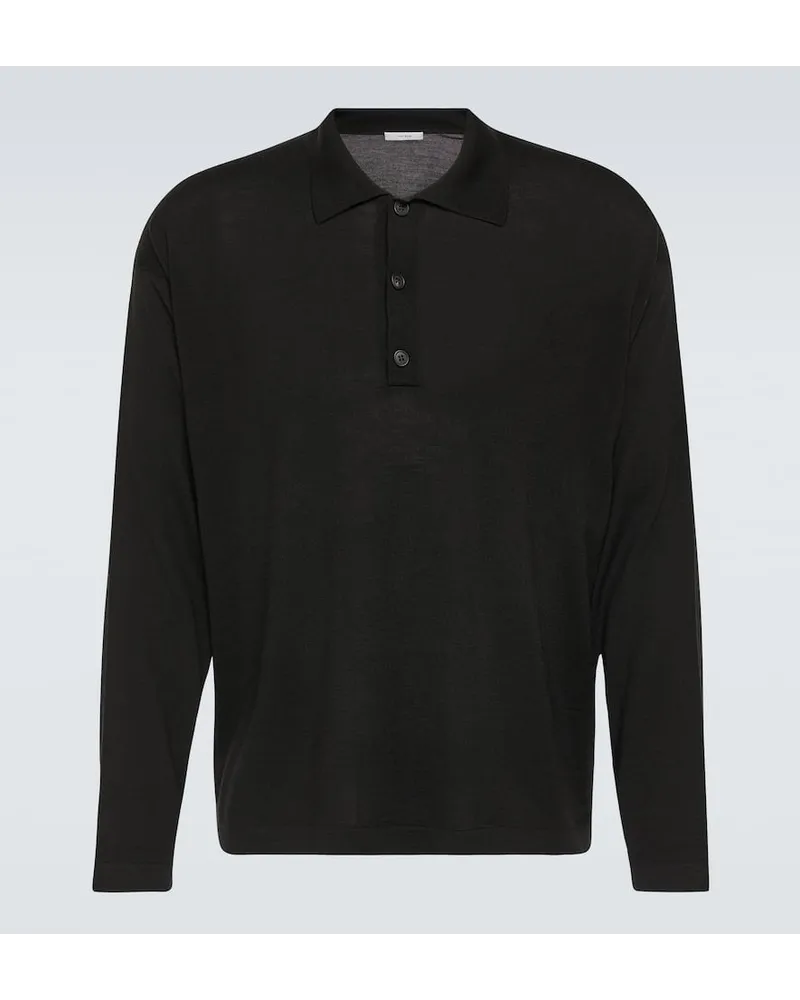 The Row Polo Djon in lana Nero