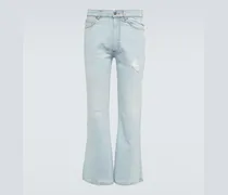 Jeans flared distressed