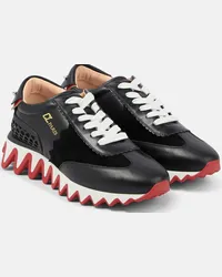 Christian Louboutin Sneakers Loubishark in pelle Nero