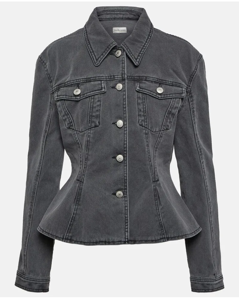 Magda Butrym Giacca di jeans Grigio