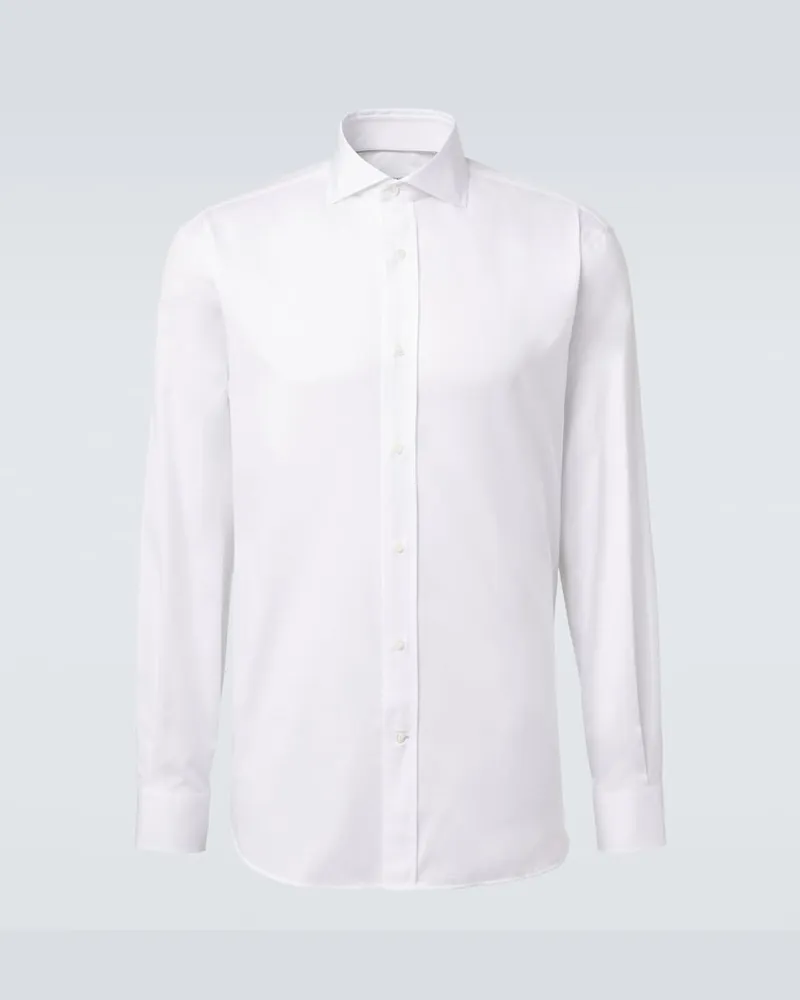 Brunello Cucinelli Camicia in cotone Bianco