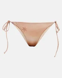 Jean Paul Gaultier Bikini con stampa Beige