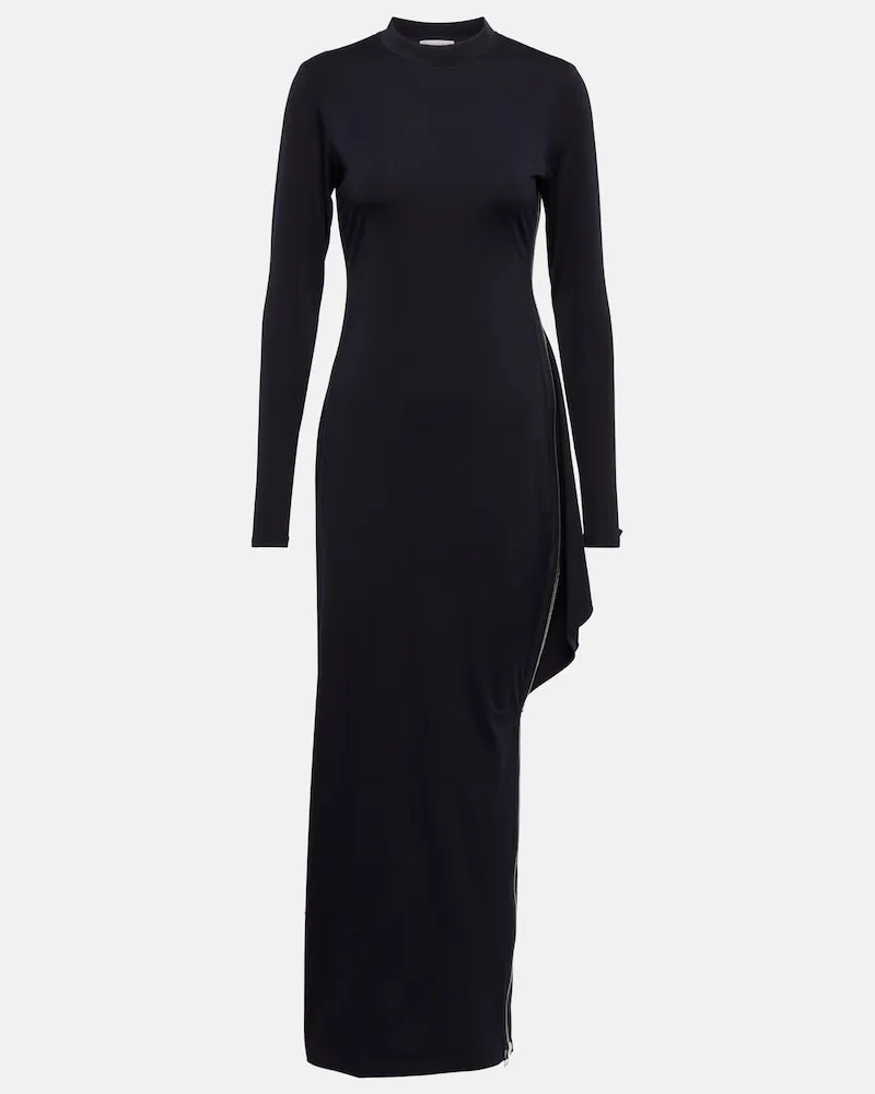 J.W.Anderson Miniabito in jersey con zip Blu