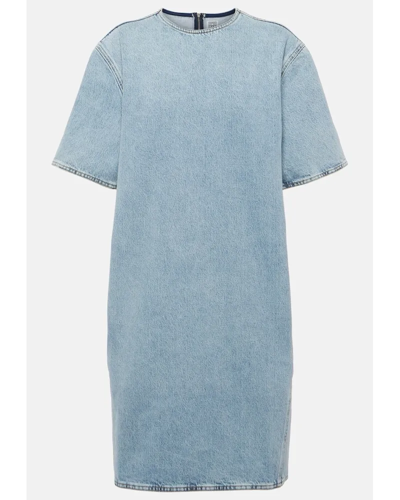 Totême Abito midi di jeans Blu