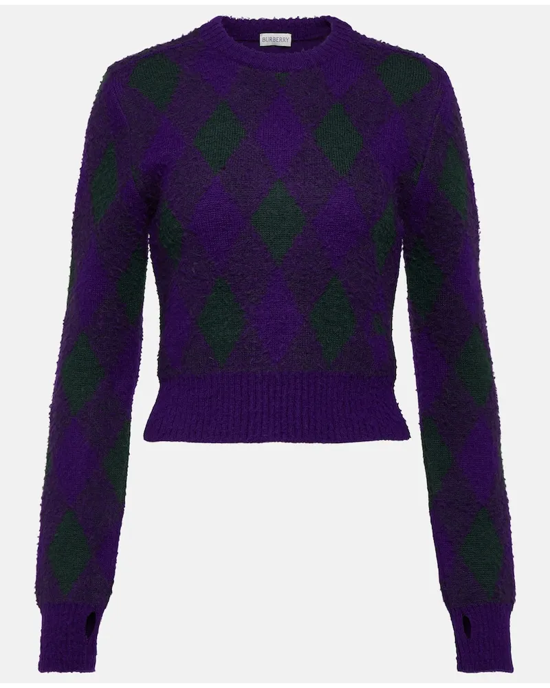Burberry Pullover in lana Viola
