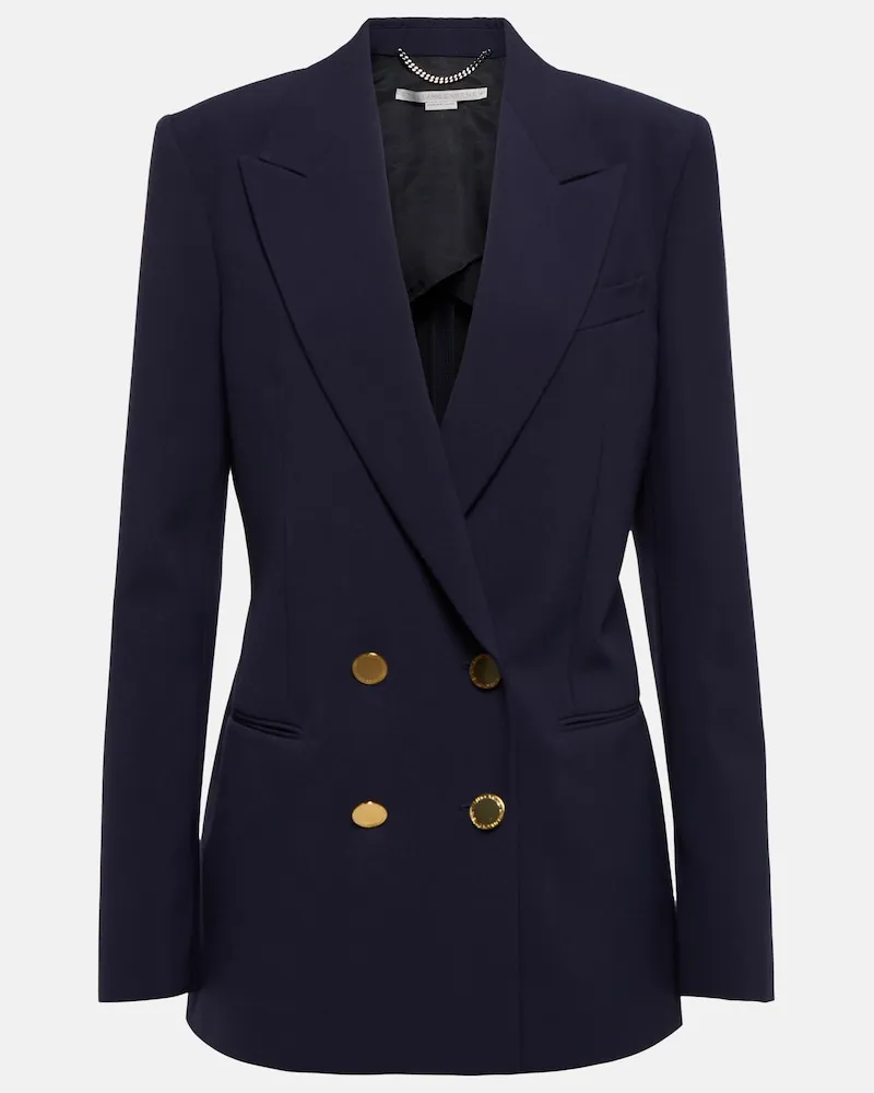 Stella McCartney Blazer doppiopetto Blu