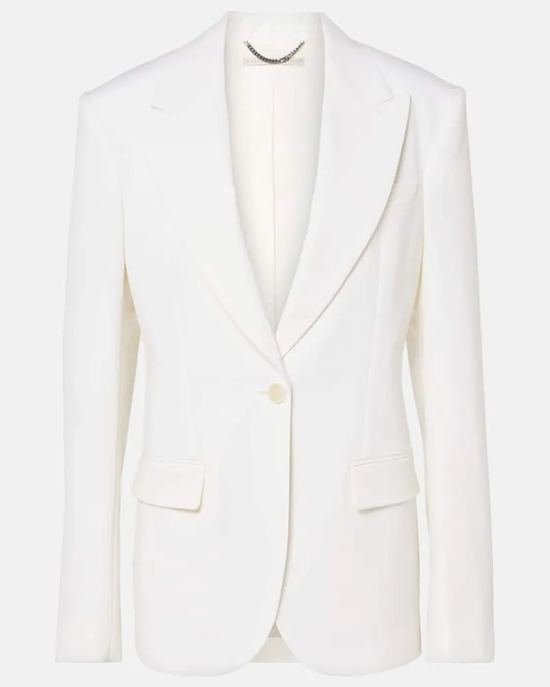 Stella McCartney Blazer in misto lana Beige