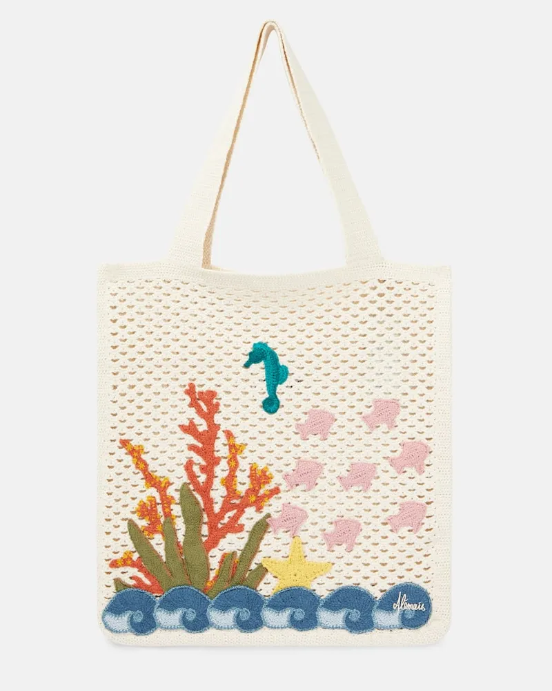 ALEMAIS AlÃ©mais Borsa Splash in crochet Multicolore