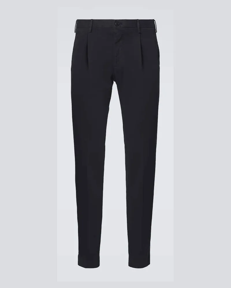 Slowear Pantaloni tapered in cotone Blu