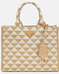 Prada Borsa Symbole Small Marrone