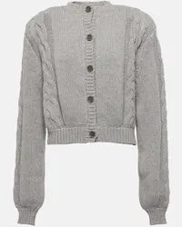 Magda Butrym Cardigan in cashmere Grigio