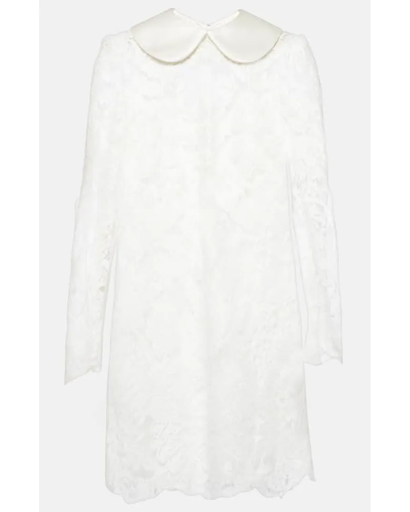 Dolce & Gabbana Miniabito in pizzo Bianco