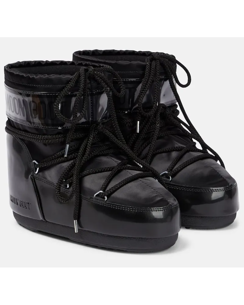 Moon Boot Stivali doposci Icon Low in PVC Nero