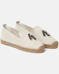 Brunello Cucinelli Espadrillas in suede Beige