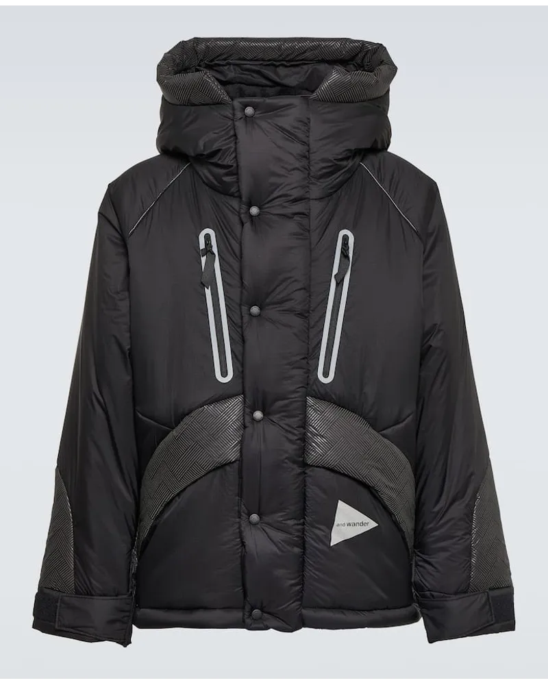 and wander Giacca imbottita PrimaLoftÂ® Rip Nero