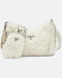 Prada Borsa a tracolla Re-Edition 2055 Small Bianco