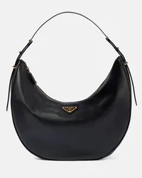 Prada Borsa a spalla Arque Large in pelle Nero