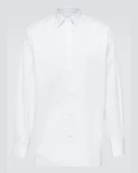 Prada Camicia oversize in cotone Bianco