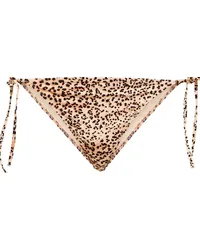 Ulla Johnson Slip bikini Maria con stampa leopardata Multicolore