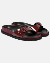 Birkenstock Sandali Madrid in vernice Rosso