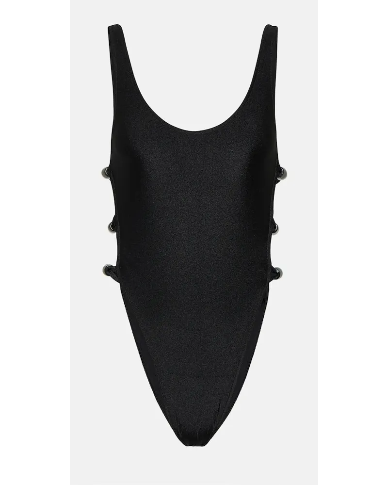 Adriana Degreas Costume intero Deco con cut-out Nero