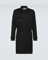 Burberry Trench Kensington in gabardine Nero